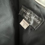 Jessica McClintock  for gunne sax  bow tie back black and white dress size 3/4 Photo 6