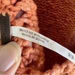 Free People  Mountain View Boho Thick Knitted Wool Blend‎ Tunic Top Size Medium Photo 4