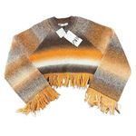 ZARA NWT Blogger Favorite Fringed Cropped Sweater Size Small Photo 1