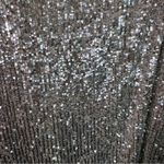 XScape (with flaws)Size 10 Beige/Tan Underlay Silver Sequin 1 Arm Party … Photo 5