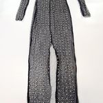 Beach Bunny Champagne Nights Mesh Dress in Black Small Photo 2