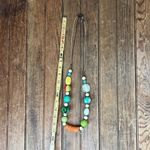 ALDO Vintage 80s chunky long, Colorful Beaded Necklace from  Photo 3