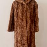 R. H. Stearns Co Luxury . Mink Fur Brown Winter Long Coat Vintage Mint Size See Pic Photo 0