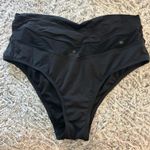 Shade & Shore  Black Bikini Bottoms Photo 0