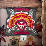 Johnny Was  Meri Velvet Silk Blend Floral Embroidered Open Front Topper Small Photo 5