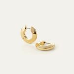 Jenny Bird Toni Hinged Hoop Earrings - Small, Gold, BRAND NEW, $110 Photo 0