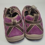 DULUTH PURPLE SUEDE LEATHER BUNGEE ADJUSTABLE OPEN WATER HIKING OUTDOOR SHOES Pink Size 6.5 Photo 2