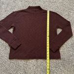 Everlane  dark brown knit mockneck sweater size XS Photo 9