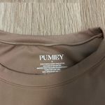 Long sleeve fitted top Brown Photo 1