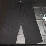 Urban Outfitters  Womens Black Wide‎ Leg Crop Pants XL Photo 0