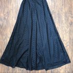 Urban Outfitters Kimchi Blue • Apron Neck embroidered maxi dress black eyelet backless strappy Photo 11