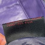 Vintage Like New Cheyenne Grape Purple 100% Leather Pencil Skirt size 13/14 Purple Photo 6