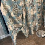 Knox Rose Women Top Blue Floral Kimono Cardigan Boho Open Front - XS/S -EUC Photo 3