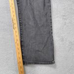 Levi's  Ribcage Straight Ankle Jeans 31x27 Women Washed Black High Rise Denim Photo 8