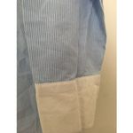 Old Navy Women's Adult Blue & White Striped Button Up Shirt Casual Size Small Photo 10