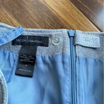 100% genuine leather MODA International Suede Leather Mini Skirt Size 6 Photo 2