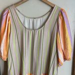 Stine Goya Amelia Dress Woven Stripe Orange Photo 10