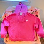 PINK - Victoria's Secret victoria's secret PINK y2k hot pink hoodie 🐼 says "pink nation" on the hood Photo 0