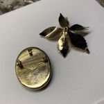 Lot Of 2 Gold Tone Vintage Photo 4