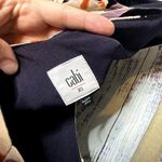 CAbi  Radiant Burnt Velvet Dress/Tunic Style#3514 Orange Purple Grey XS Photo 3