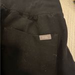 FIGS  Black Elastic Waist Joggers Photo 3