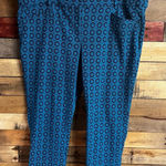 Lane Bryant  Turquoise And Navy Dress Crops Size‎ 20 Photo 0