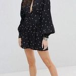 Free People  Women’s Love Grows Floral Print Romper Size S Puff Sleeves Photo 0