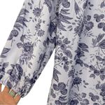 Hill House  the Simone Dress lilac Tonal Floral Long Sleeve Maxi XS NWT Photo 6