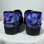 Dansko LT PRO Shoe Women 37 Slip-on Clogs Blue Crush Patent Walking Nursing Photo 4