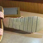 Cliffs by White Mountain Pink Strap Truly Slide Sandals Size 8 Photo 1