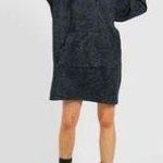 Boohoo Oversized Hooded Sweat Dress Photo 0