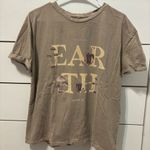 Anthropologie Malai Earth Brown Oversized Tee Photo 1