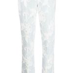 Zimmermann NWT Zimmerman Wonderland Denim Trousers Washed Floral Light blue White sz 3 Photo 7