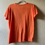 Chico's Orange beaded embellished blouse boho festival cruise vacation resort wood hippy Photo 6