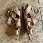 Rosegold Arden Ankle Strap Sandal Bisque Beige Nude 38.5 8.5 Tan Photo 2