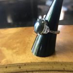 Natural Labradorite Mystic Topaz Sterling Silver Ring Size 7 Blue Photo 4