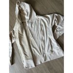 Nike  YOGA Beige Zip Hoodie Jacket Activewear Women’s Size XL Soft & Warm Photo 2