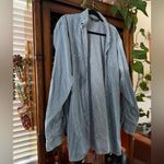 Oversized Vintage Denim Button Photo 1