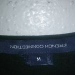 French Connection  M Silky Black Shadow Capped Sleeve Top Funeral Photo 8