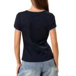 Doe & Rae  contrast stitch knit top. Size Large Photo 5