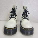 Dr. Martens Doc Martens Womens Shoes Size 6 White Round Toe High Platform Side Zip Boots Photo 7