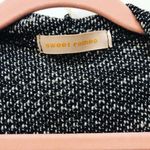 Sweet Romeo Black Gray  cardigan sz Med Photo 7