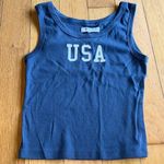 Grayson Threads Cropped USA tank top size small Photo 0