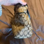 Coach  Tan and Brown Shoulder Bag with Signature Design Photo 3