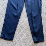 CeCe  polyester high waisted navy blue pant wedding guest date night church Photo 3