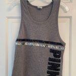 PINK - Victoria's Secret Pink Victoria Secret Bling Tank Top Gray XS Photo 1