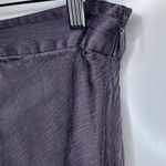 Hutch Anthropologie Gray Bias Satin Skirt Size 8 Photo 6