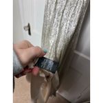 Lulus  All That Shimmers Gold Formal Long Gown Dress Deep V-neck Size XS Event Photo 6