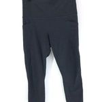 Athleta Womens Cropped Leggings Capri Work Out Athletic Black XS Photo 0