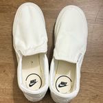 Nike Court Legacy White Canvas Slip-On ShoesWomen's Size 10 Photo 4
